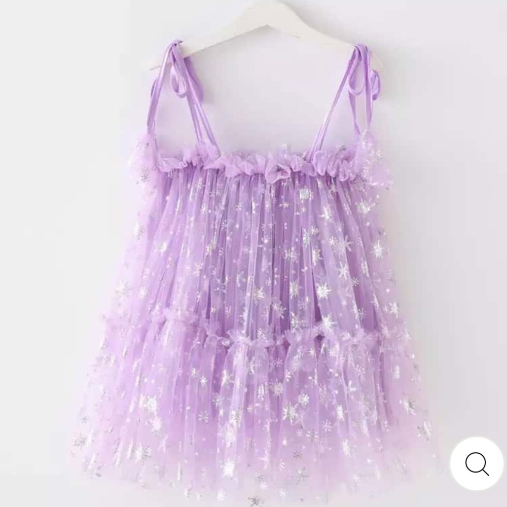 Wild + Rae Purple Frozen Dress 4T